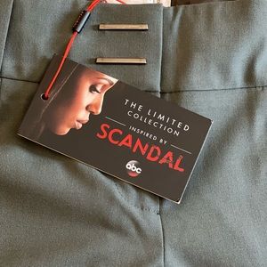 Green slacks Inspired by Scandal on ABC. Original with tags on. Size 2R.